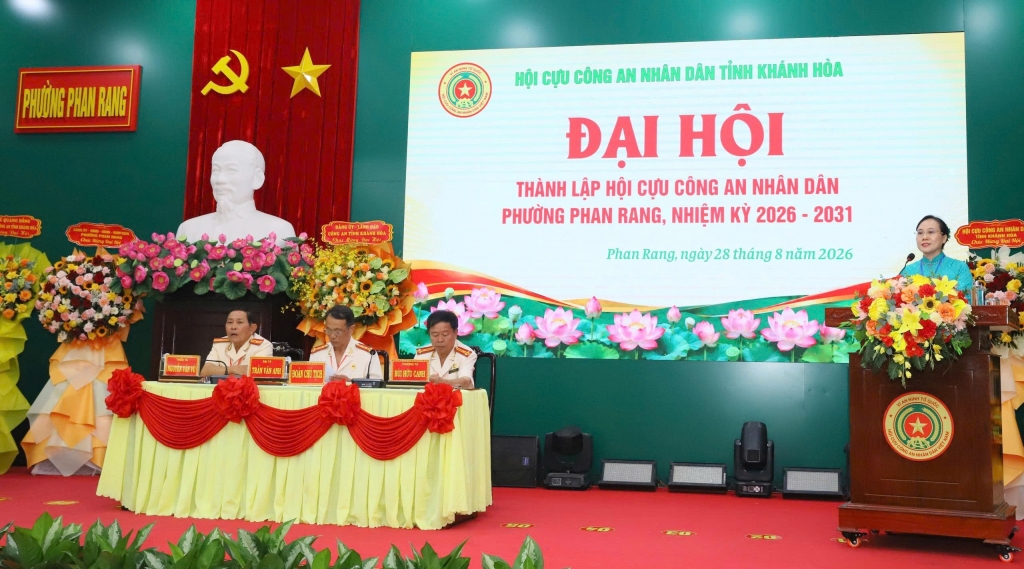 Khánh Hòa: Thành lập Hội Cựu CAND phường Phan Rang, nhiệm kỳ 2026 - 2031