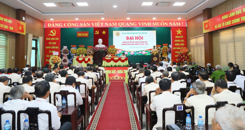 Khánh Hòa: Thành lập Hội Cựu CAND phường Phan Rang, nhiệm kỳ 2026 - 2031