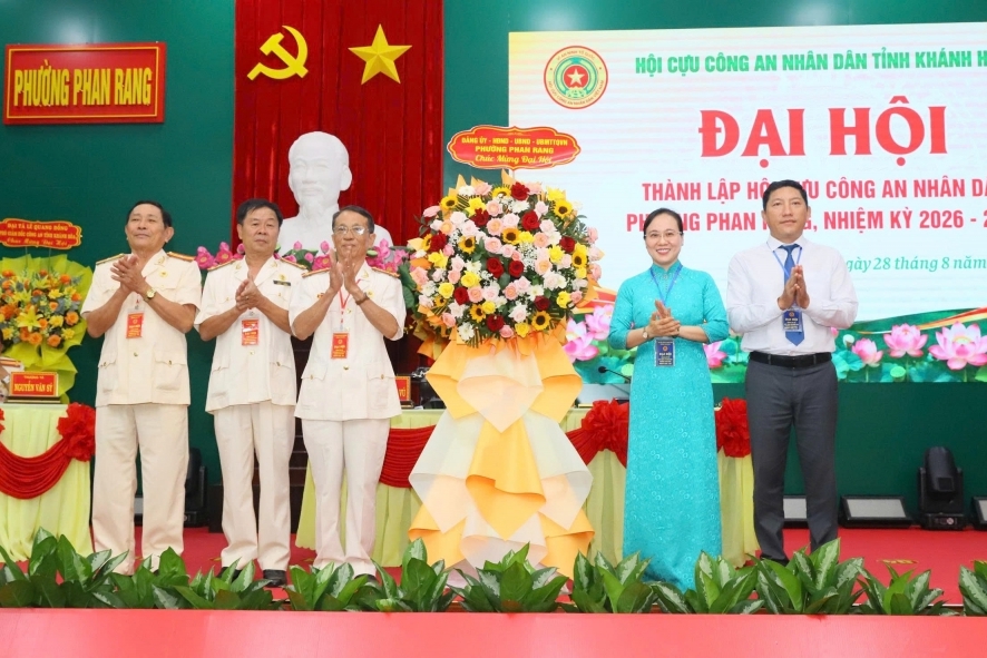 Khánh Hòa: Thành lập Hội Cựu CAND phường Phan Rang, nhiệm kỳ 2026 - 2031