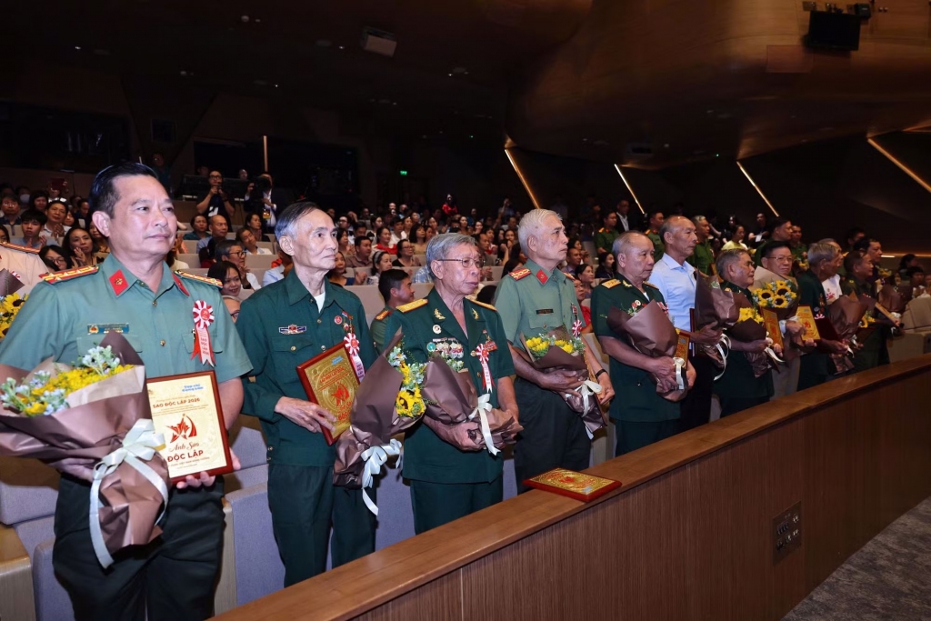Sao Độc lập 2026: Lan tỏa khát vọng dựng xây đất nước hùng cường