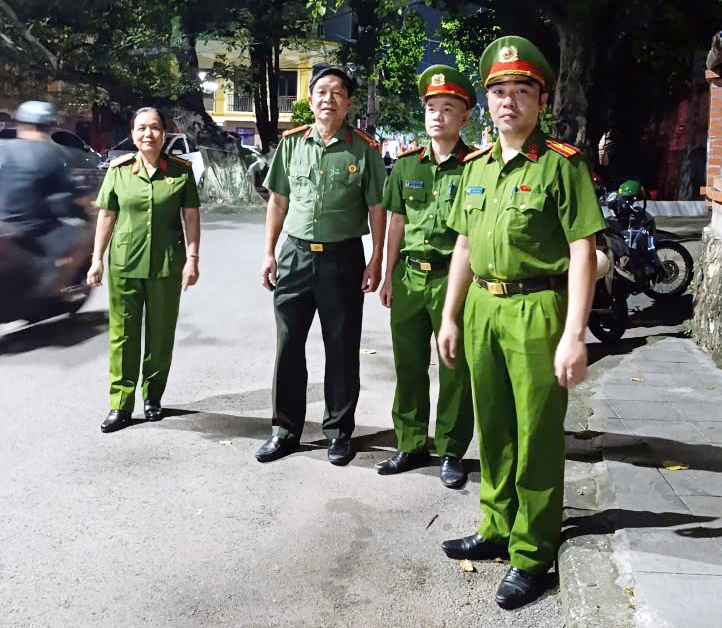 Ninh Bình: Hội Cựu CAND phường Phủ Lý phối hợp giữ vững an ninh trật tự dịp Quốc khánh 2/9