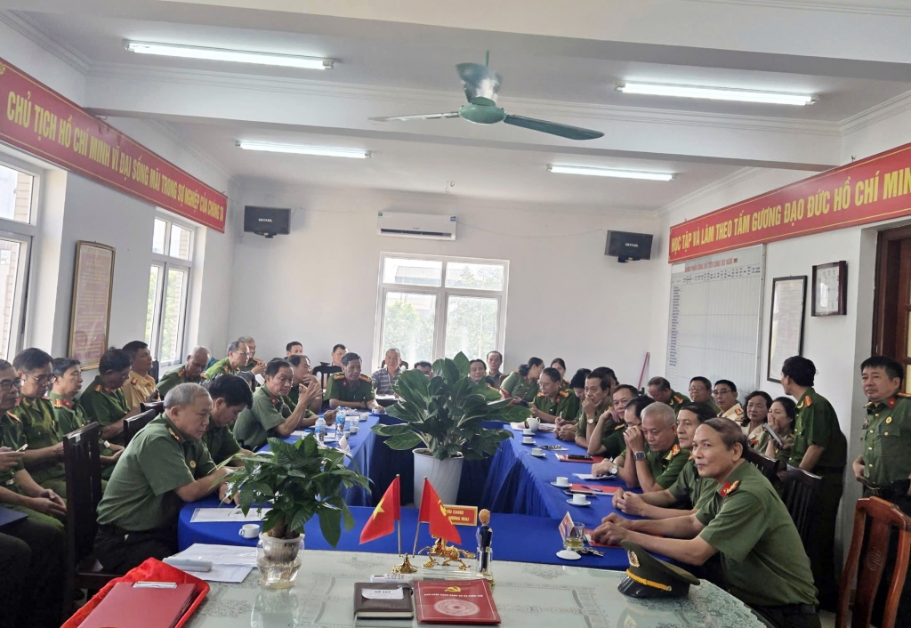 Hà Nội: Dấu ấn 3 tháng đầu hoạt động của Hội Cựu CAND phường Tương Mai