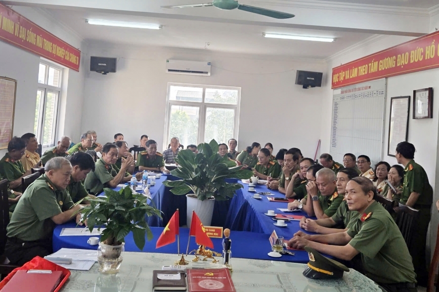 Hà Nội: Dấu ấn 3 tháng đầu hoạt động của Hội Cựu CAND phường Tương Mai