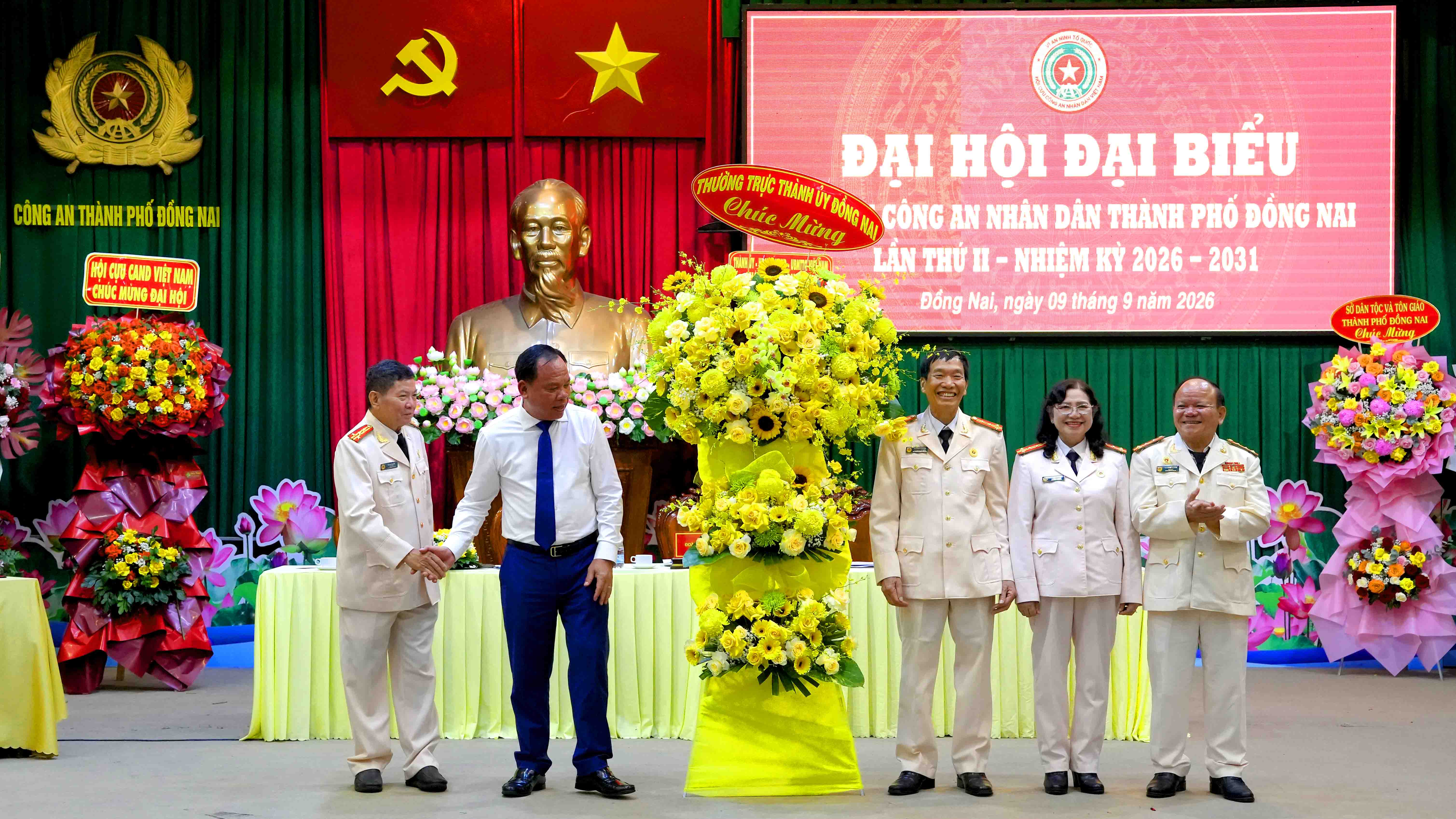 Đại hội đại biểu Hội Cựu Công an nhân dân thành phố Đồng Nai lần thứ II (Nhiệm kỳ 2026 - 2031)
