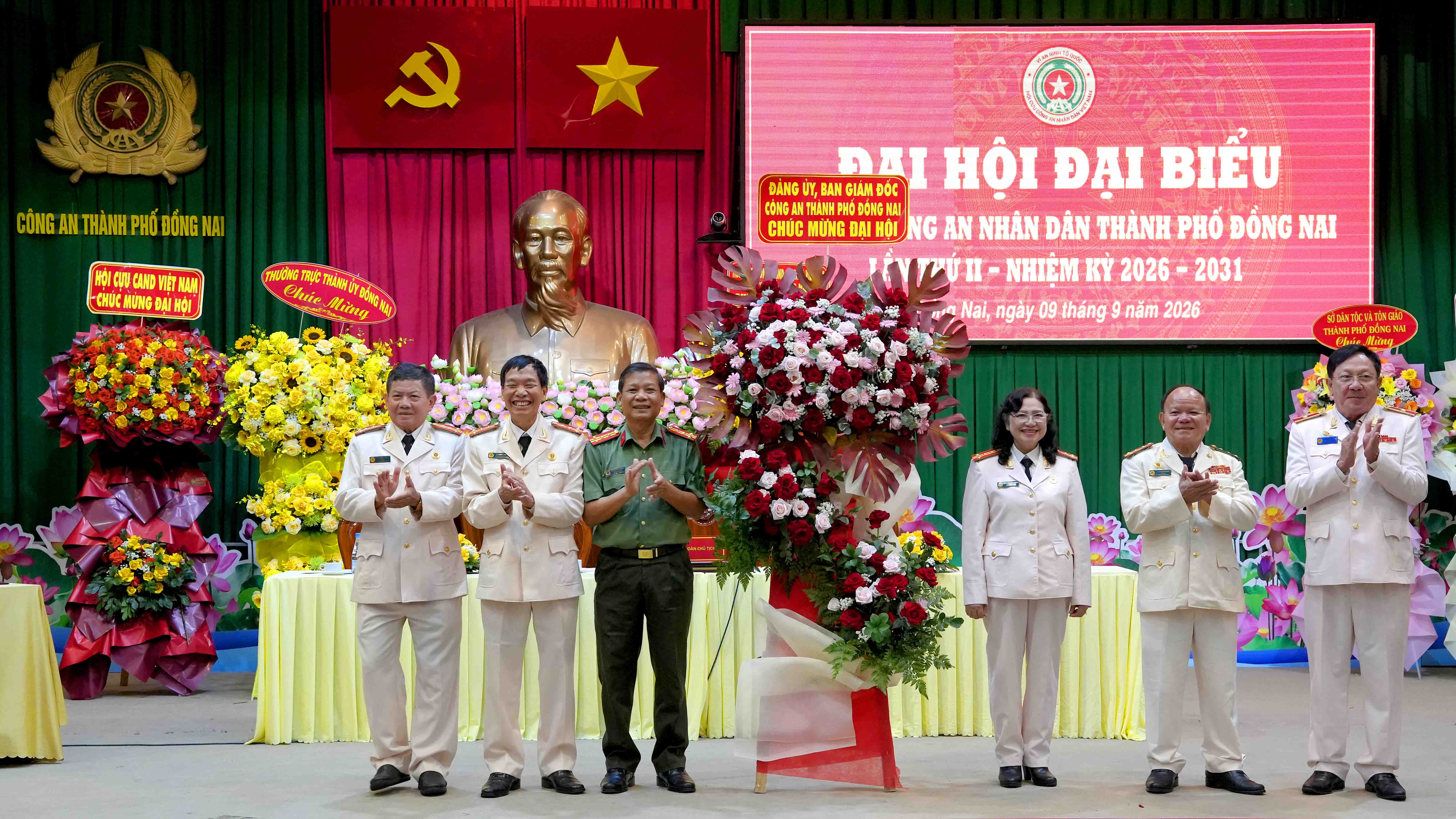Đại hội đại biểu Hội Cựu Công an nhân dân thành phố Đồng Nai lần thứ II (Nhiệm kỳ 2026 - 2031)