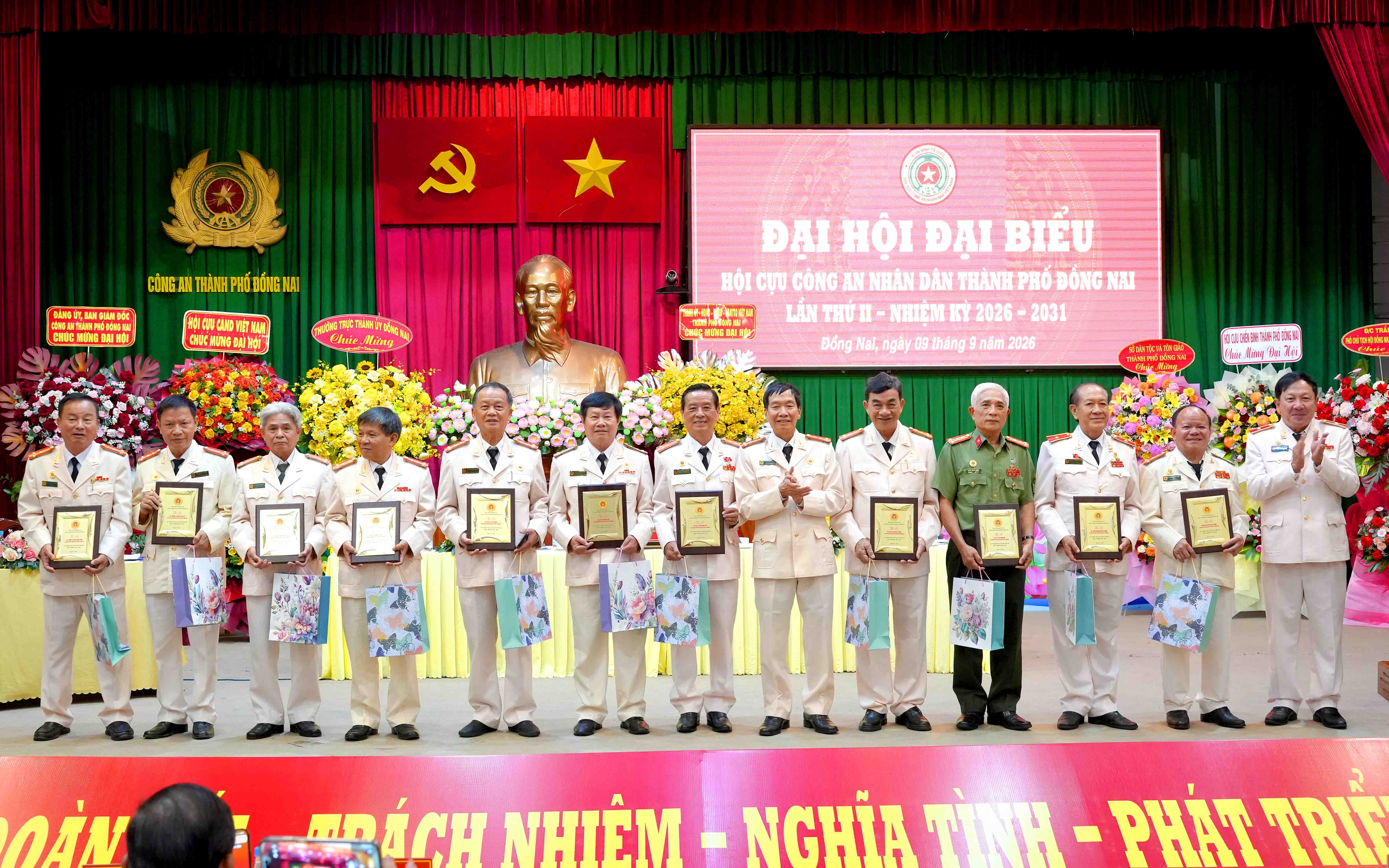 Đại hội đại biểu Hội Cựu Công an nhân dân thành phố Đồng Nai lần thứ II (Nhiệm kỳ 2026   2031)