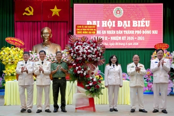 Hội Cựu CAND TP. Đồng Nai tổ chức Đại hội đại biểu lần thứ II, nhiệm kỳ 2026 - 2031