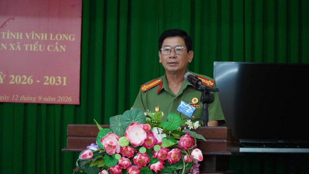 Vĩnh Long: Thành lập Hội Cựu CAND xã Tiểu Cần, nhiệm kỳ 2026 - 2031