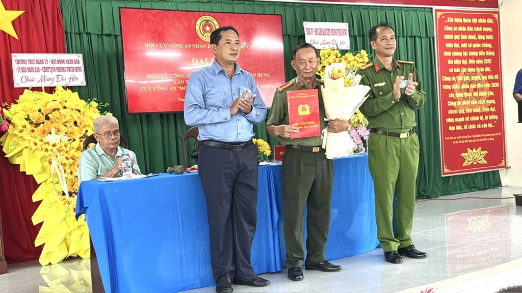 Cần Thơ: Thành lập Hội Cựu CAND phường Thuận Hưng, nhiệm kỳ 2026 - 2031