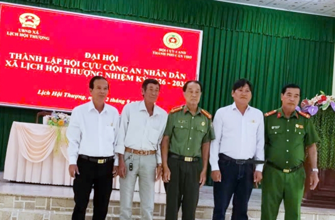 Cần Thơ: Thành lập Hội Cựu CAND xã Lịch Hội Thượng, nhiệm kỳ 2026 - 2031