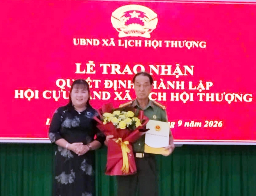 Cần Thơ: Thành lập Hội Cựu CAND xã Lịch Hội Thượng, nhiệm kỳ 2026 - 2031