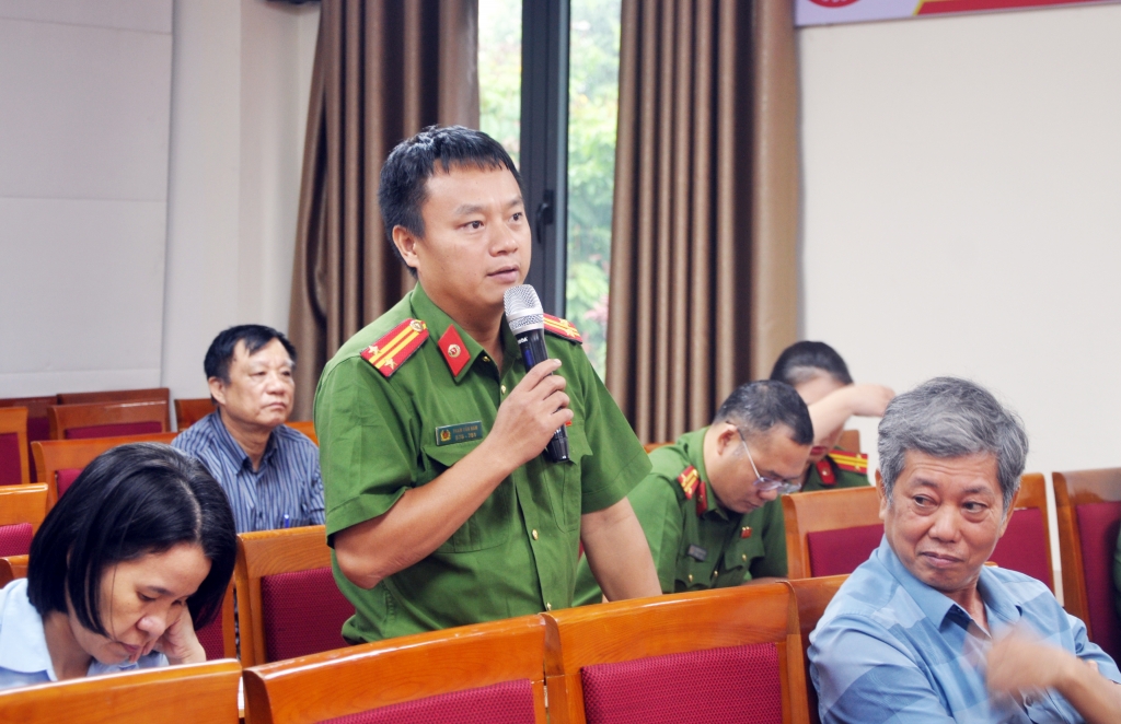 Hà Nội: Hội Cựu CAND Dương Nội làm cầu nối đưa trí tuệ chuyên gia PCCC đến địa bàn dân cư.