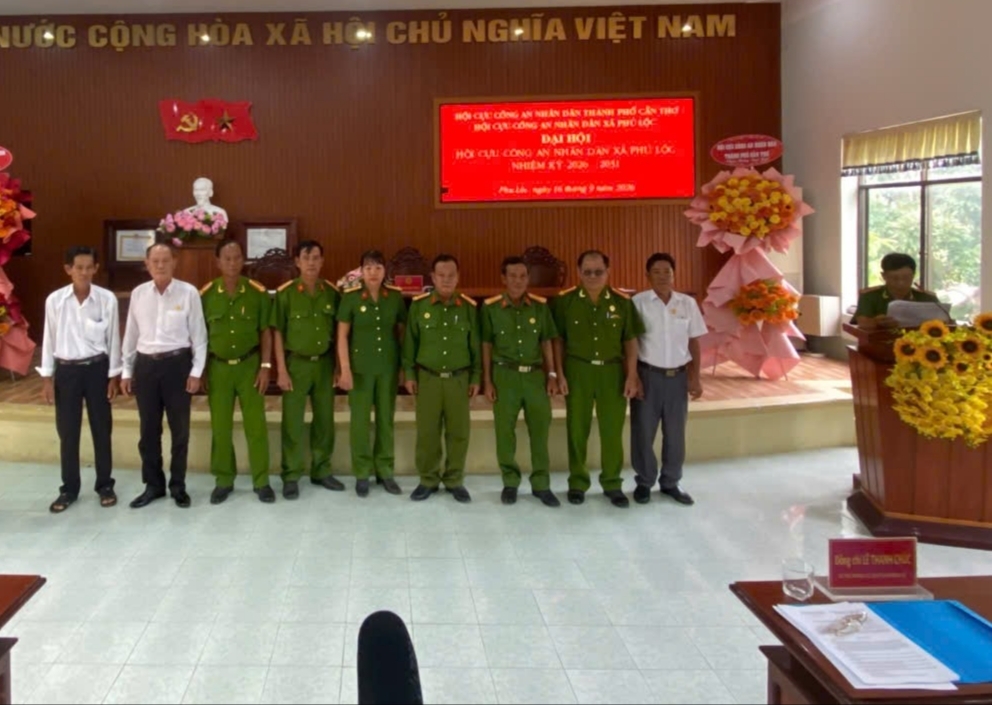 Cần Thơ: Thành lập Hội Cựu CAND xã Phú Lộc, nhiệm kỳ 2026 - 2031 Cần Thơ: Thành lập Hội Cựu CAND xã Phú Lộc, nhiệm kỳ 2026 2031