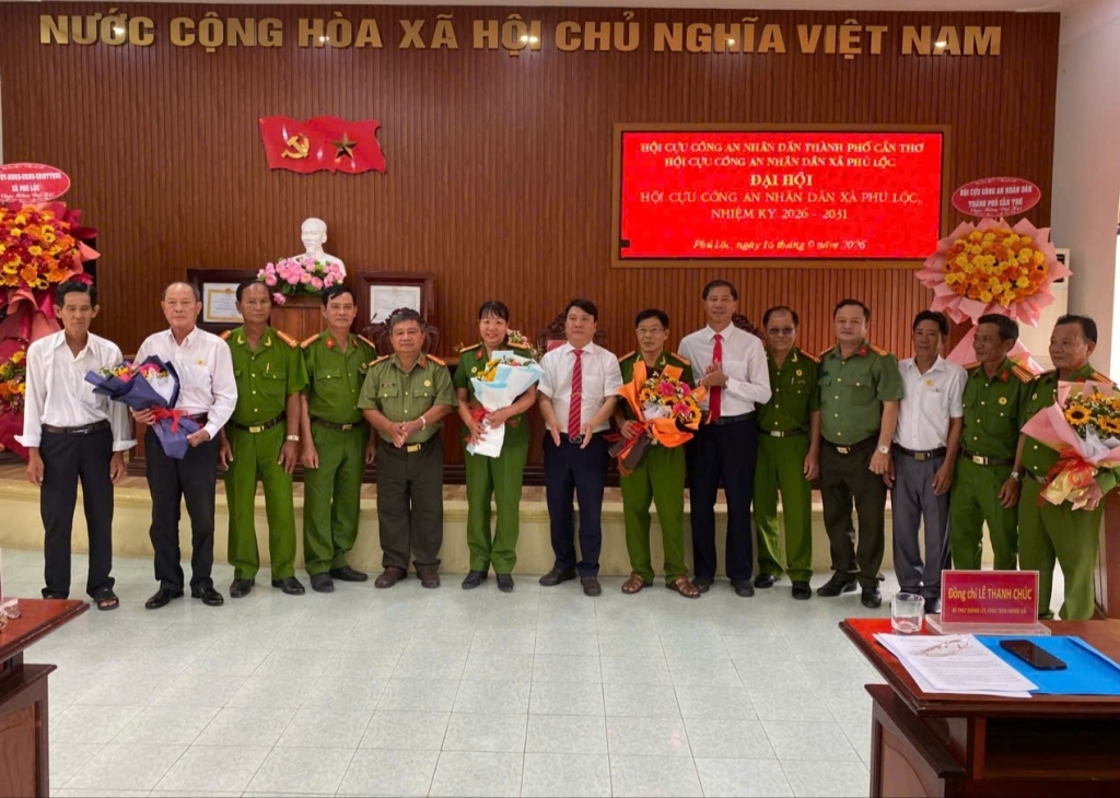 Cần Thơ: Thành lập Hội Cựu CAND xã Phú Lộc, nhiệm kỳ 2026 - 2031 Cần Thơ: Thành lập Hội Cựu CAND xã Phú Lộc, nhiệm kỳ 2026 - 2031