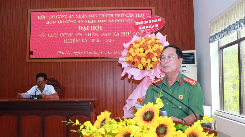 Cần Thơ: Thành lập Hội Cựu CAND xã Phú Lộc, nhiệm kỳ 2026   2031
