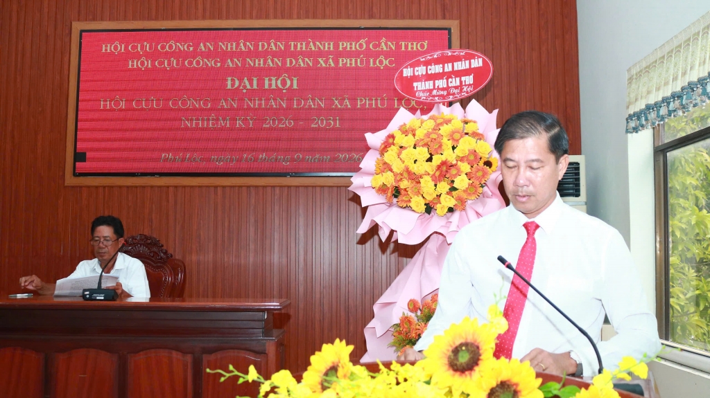 Cần Thơ: Thành lập Hội Cựu CAND xã Phú Lộc, nhiệm kỳ 2026 - 2031