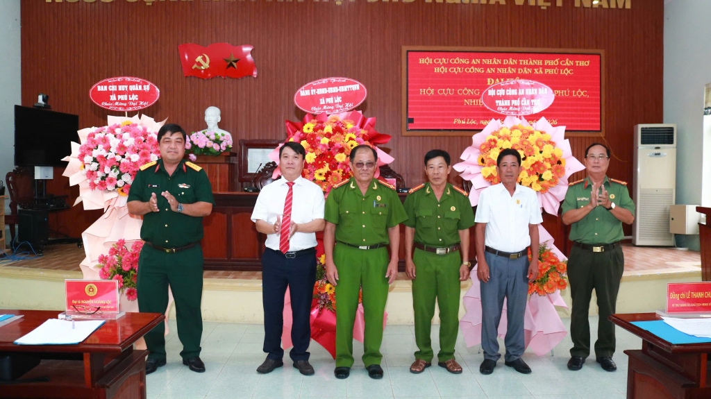 Cần Thơ: Thành lập Hội Cựu CAND xã Phú Lộc, nhiệm kỳ 2026   2031