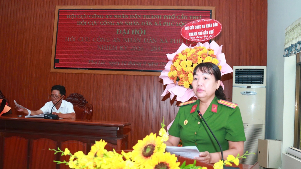 Cần Thơ: Thành lập Hội Cựu CAND xã Phú Lộc, nhiệm kỳ 2026   2031