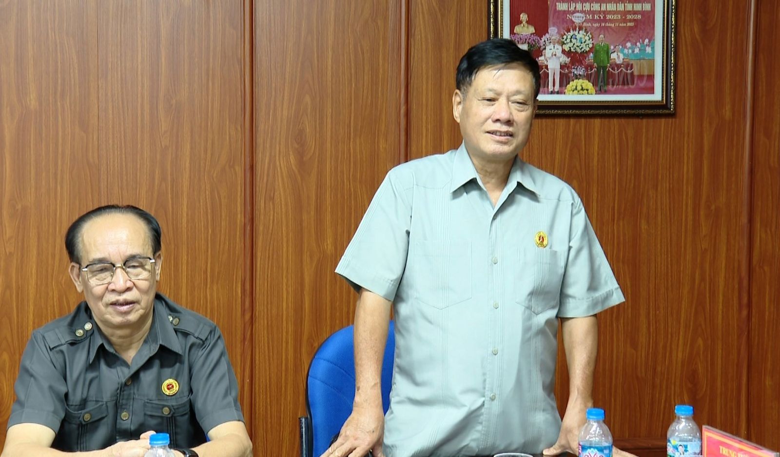 Hai Hội Cựu CAND tỉnh Ninh Bình và Khánh Hòa trao đổi kinh nghiệm công tác