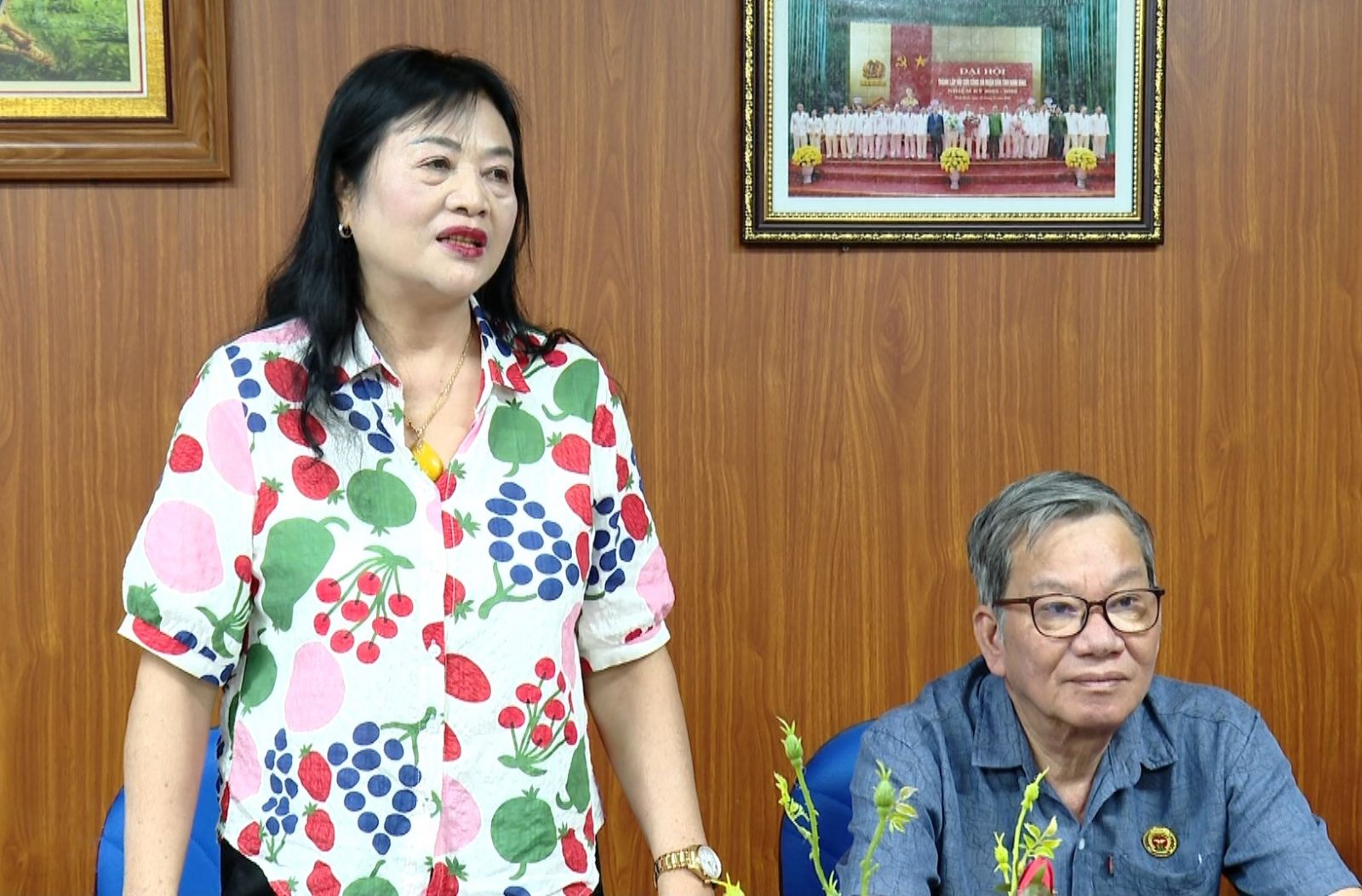 Hai Hội Cựu CAND tỉnh Ninh Bình và Khánh Hòa trao đổi kinh nghiệm công tác