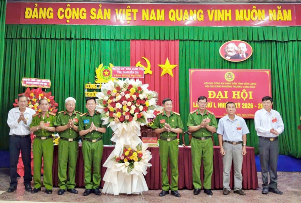 Vĩnh Long: Thành lập Hội Cựu CAND phường Trường Long Hòa, nhiệm kỳ 2026 - 2031