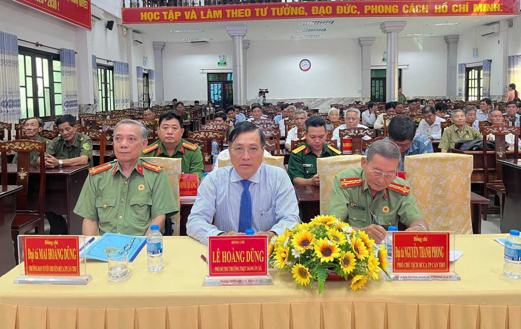 Cần Thơ: Thành lập Hội Cựu CAND xã Phong Điền, nhiệm kỳ 2026 - 2031