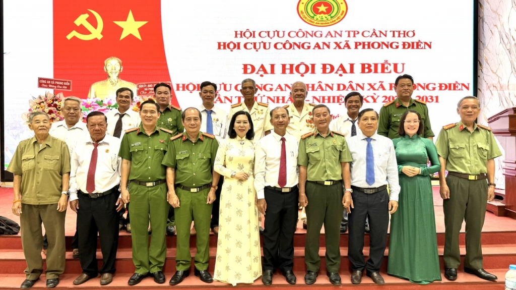 Cần Thơ: Thành lập Hội Cựu CAND xã Phong Điền, nhiệm kỳ 2026 - 2031