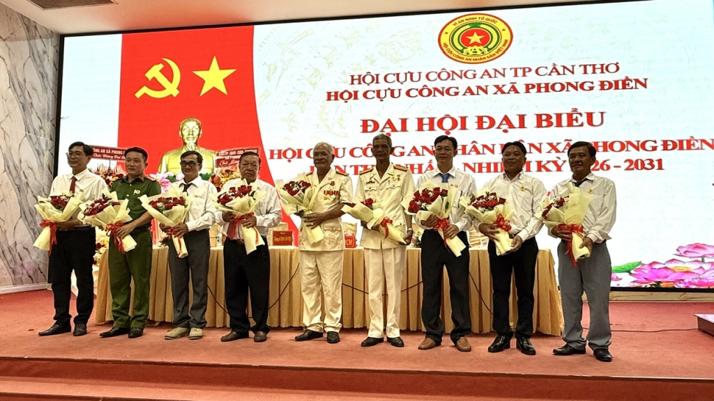 Cần Thơ: Thành lập Hội Cựu CAND xã Phong Điền, nhiệm kỳ 2026 - 2031