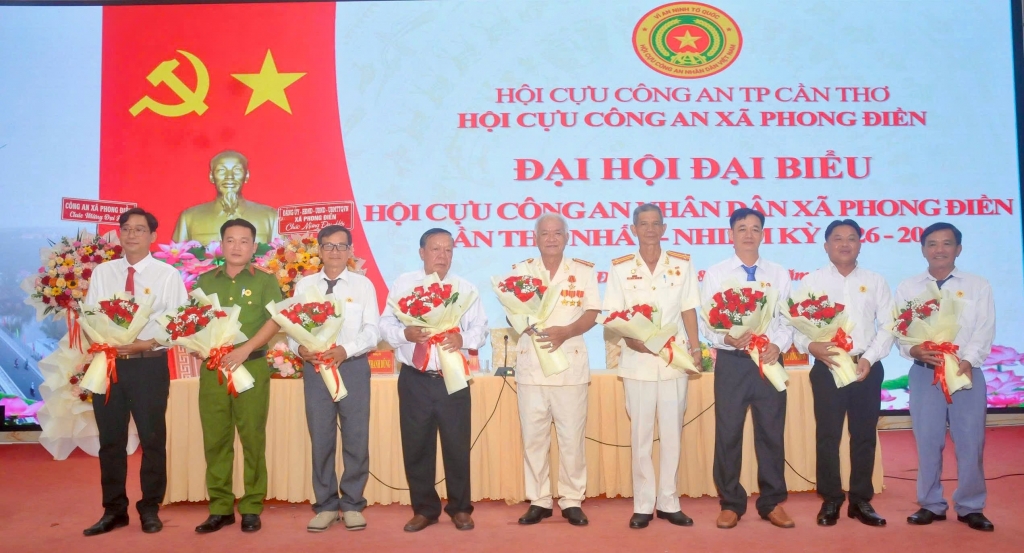 Cần Thơ: Thành lập Hội Cựu CAND xã Phong Điền, nhiệm kỳ 2026 - 2031