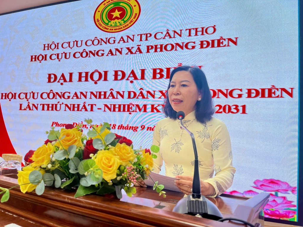 Cần Thơ: Thành lập Hội Cựu CAND xã Phong Điền, nhiệm kỳ 2026 - 2031