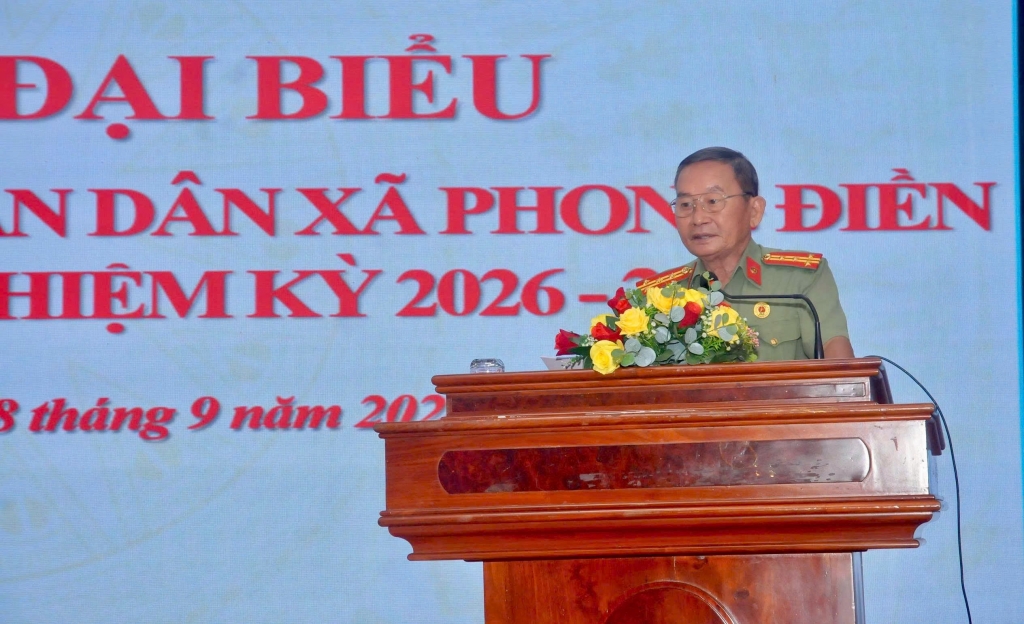 Cần Thơ: Thành lập Hội Cựu CAND xã Phong Điền, nhiệm kỳ 2026 - 2031
