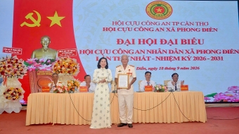 Cần Thơ: Thành lập Hội Cựu CAND xã Phong Điền, nhiệm kỳ 2026 - 2031