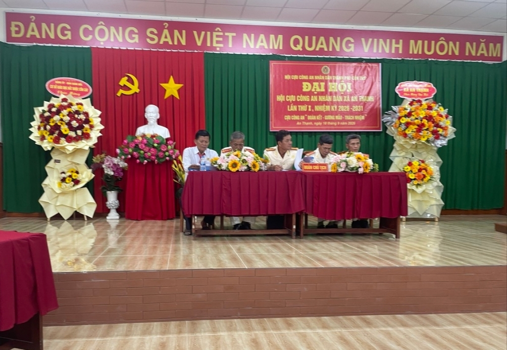 Cần Thơ: Thành lập Hội Cựu CAND xã An Thạnh, nhiệm kỳ 2026 - 2031