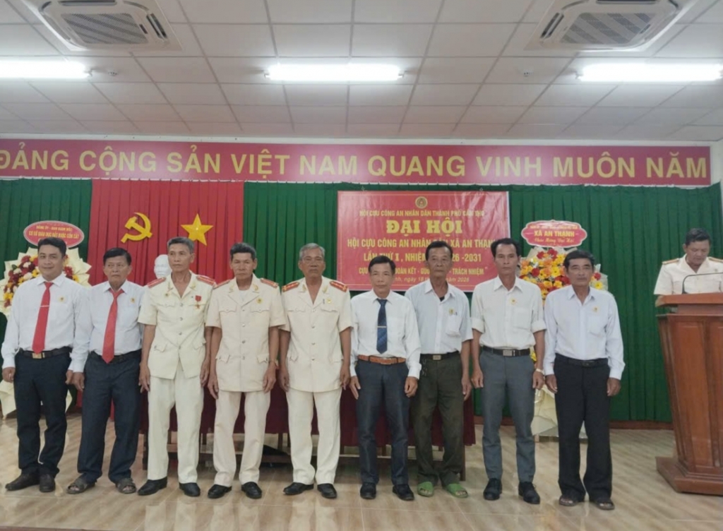 Cần Thơ: Thành lập Hội Cựu CAND xã An Thạnh, nhiệm kỳ 2026 - 2031