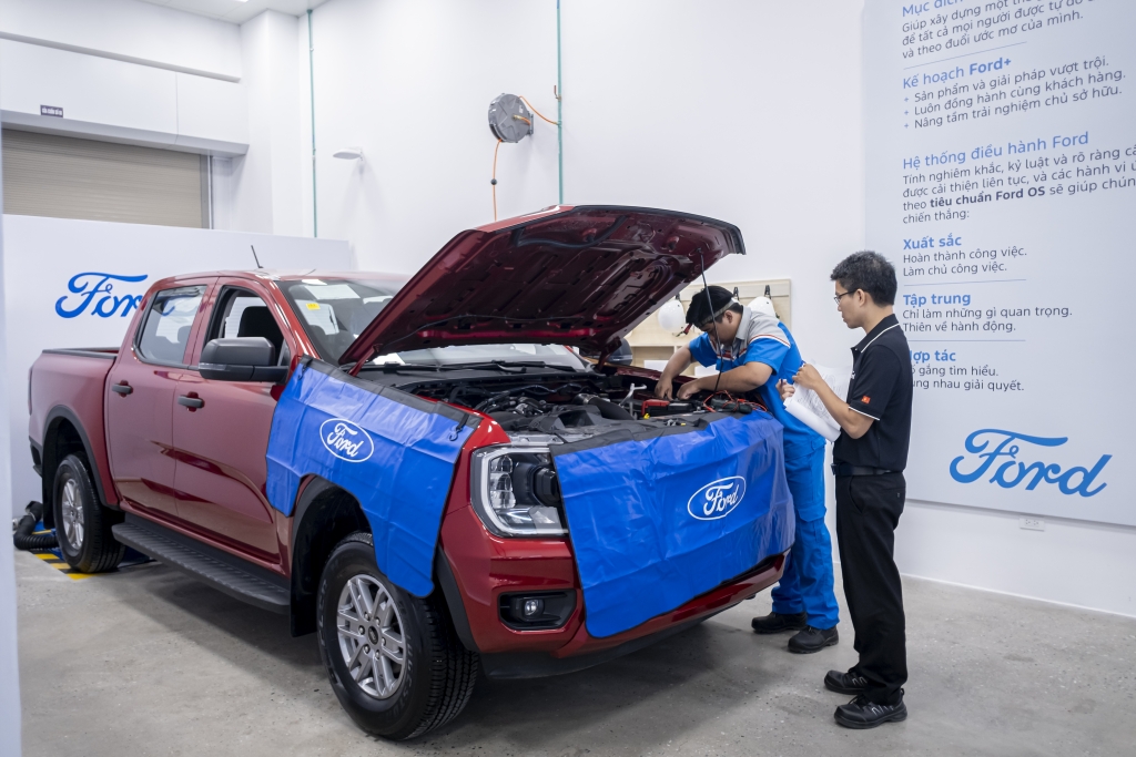 Ford Việt Nam nâng chuẩn dịch vụ sau bán hàng với Hội thi kỹ thuật