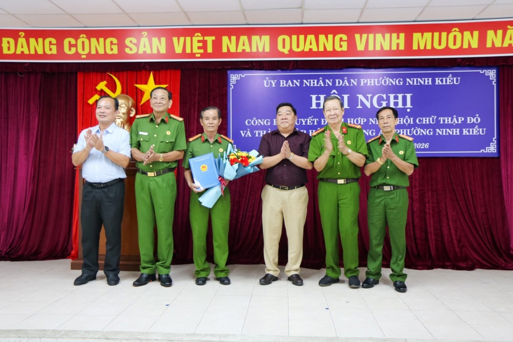 Cần Thơ: Thành lập Hội Cựu CAND phường Ninh Kiều, nhiệm kỳ 2026 - 2031