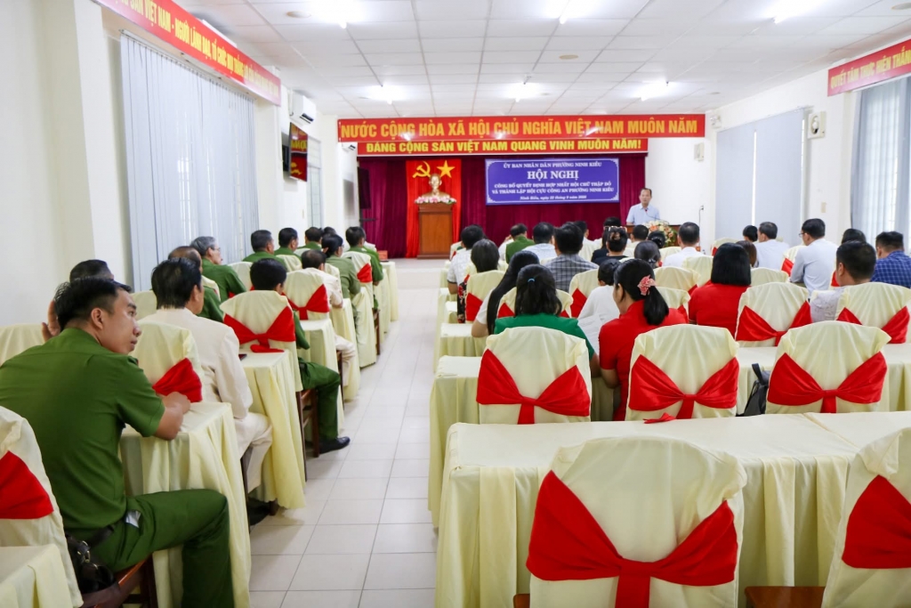 Cần Thơ: Thành lập Hội Cựu CAND phường Ninh Kiều, nhiệm kỳ 2026 - 2031