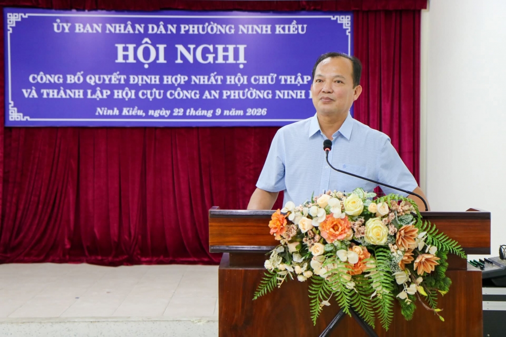 Cần Thơ: Thành lập Hội Cựu CAND phường Ninh Kiều, nhiệm kỳ 2026 - 2031