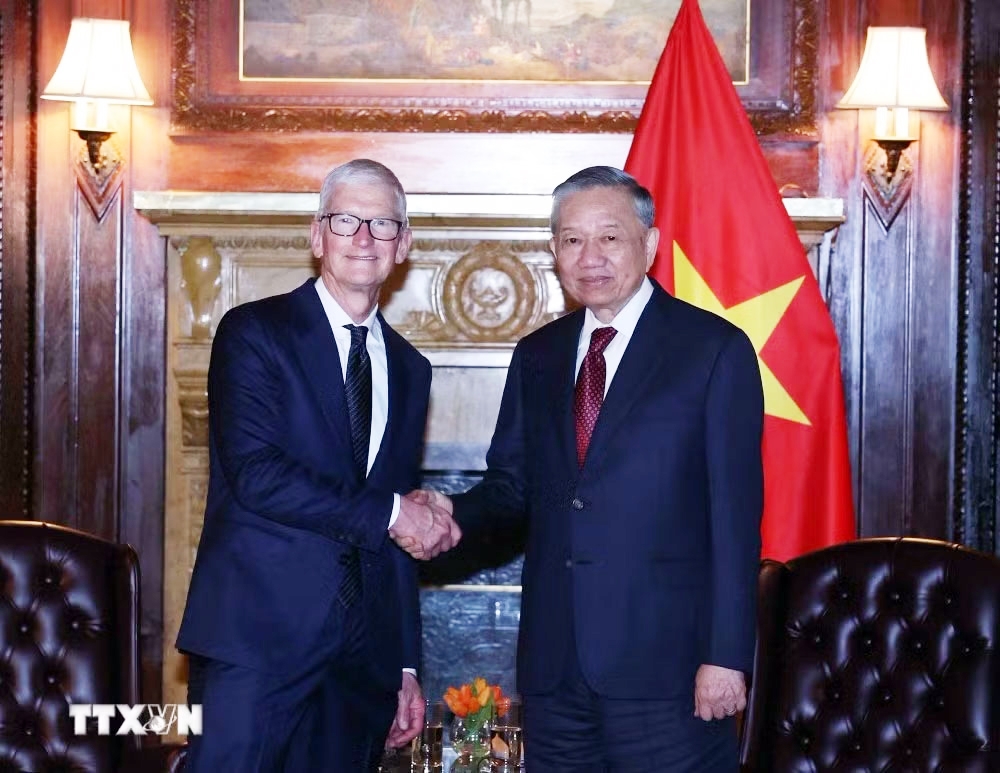 Tổng Bí thư, Chủ tịch nước Tô Lâm tiếp lãnh đạo một số tập đoàn Hoa Kỳ