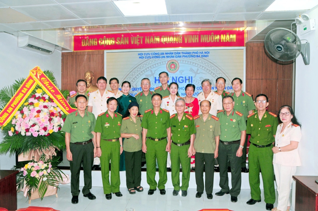 Hà Nội: Dấu ấn phát triển của Hội Cựu CAND phường Ba Đình trong năm 2026