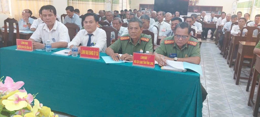 Vĩnh Long: Thành lập Hội Cựu CAND xã Cầu Kè, nhiệm kỳ 2026 - 2031