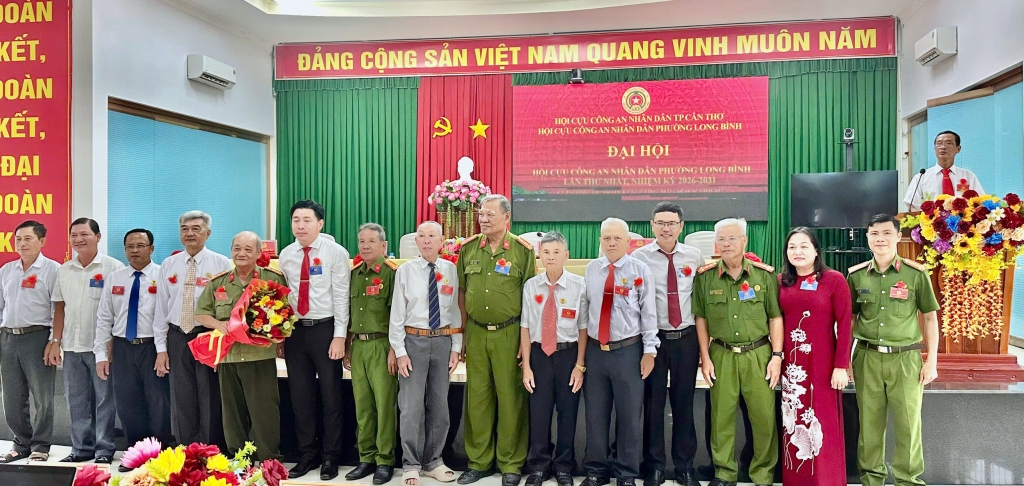Cần Thơ: Thành lập Hội Cựu CAND xã Long Bình, nhiệm kỳ 2026 - 2031