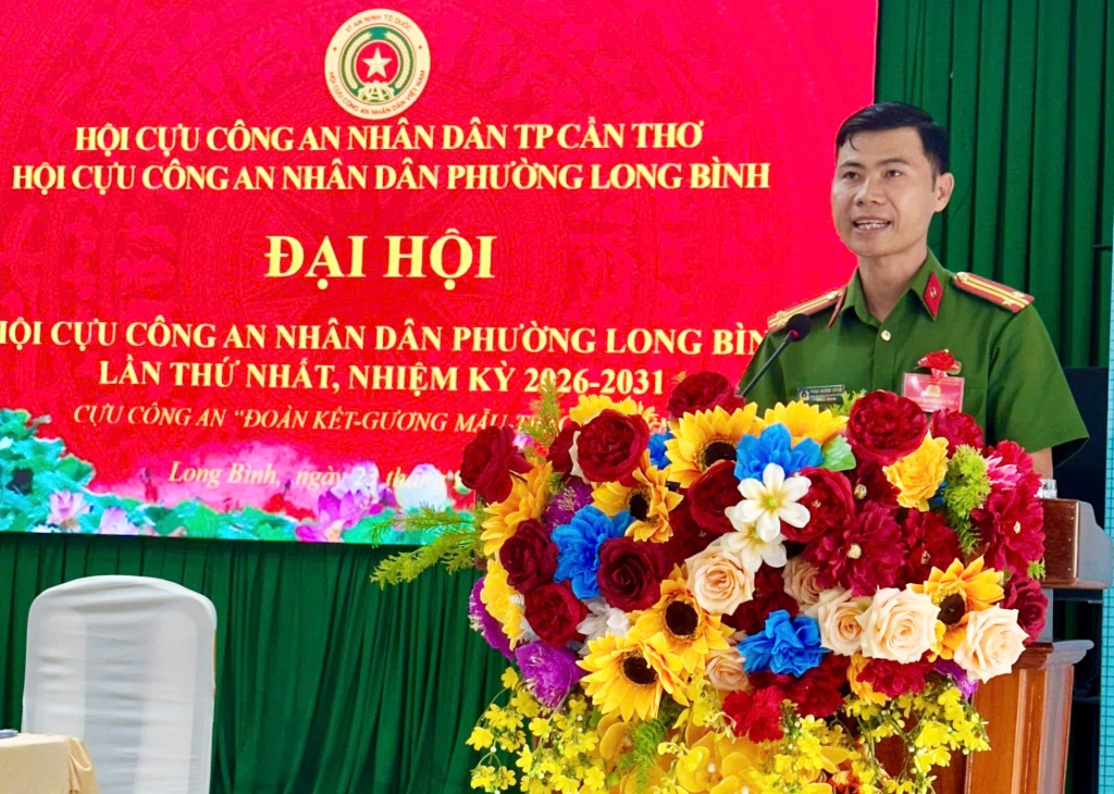 Cần Thơ: Thành lập Hội Cựu CAND xã Long Bình, nhiệm kỳ 2026 - 2031