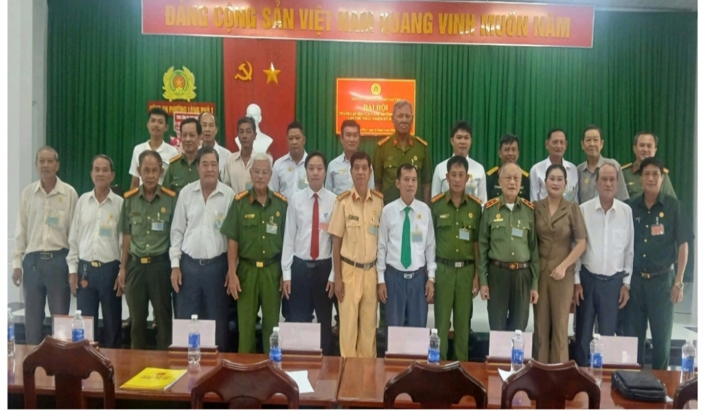Cần Thơ: Thành lập Hội Cựu CAND phường Long Phú 1, nhiệm kỳ 2026 - 2031