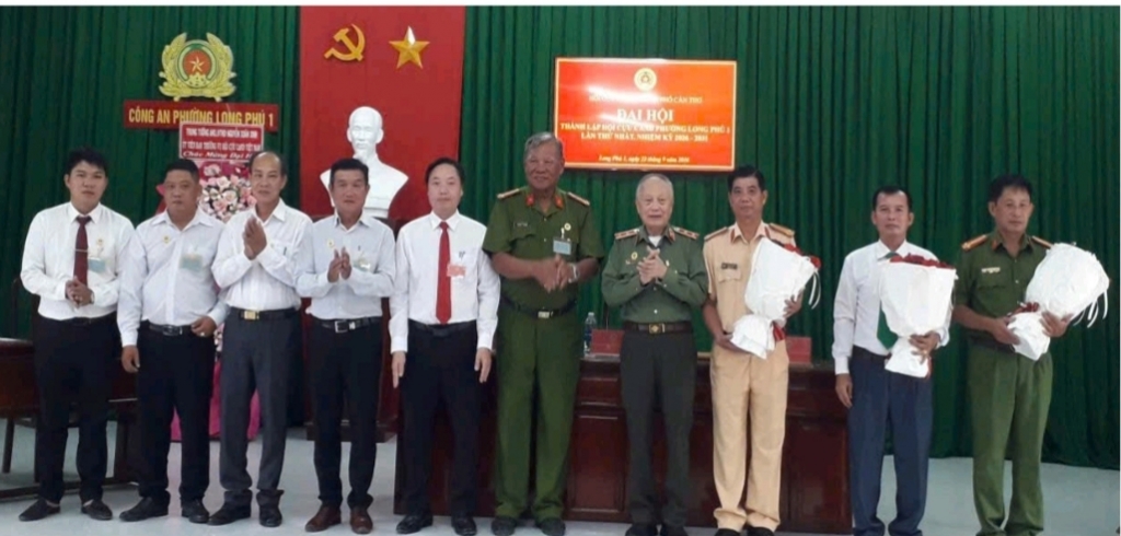 Cần Thơ: Thành lập Hội Cựu CAND phường Long Phú 1, nhiệm kỳ 2026 - 2031