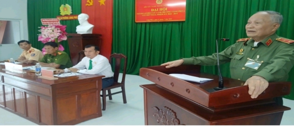 Cần Thơ: Thành lập Hội Cựu CAND phường Long Phú 1, nhiệm kỳ 2026 - 2031