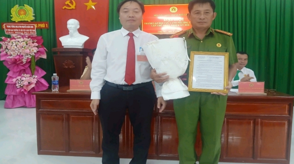 Cần Thơ: Thành lập Hội Cựu CAND phường Long Phú 1, nhiệm kỳ 2026 - 2031