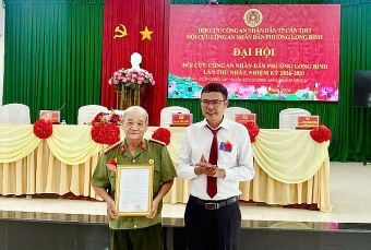 Cần Thơ: Thành lập Hội Cựu CAND phường Long Bình, nhiệm kỳ 2026 - 2031