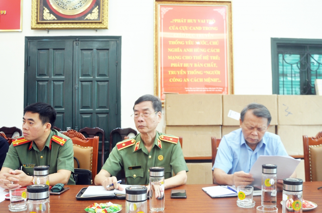 Thường trực Hội Cựu CAND Việt Nam thống nhất công tác chuẩn bị Đại hội đại biểu toàn quốc lần thứ II