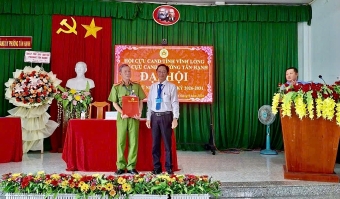 Vĩnh Long: Thành lập Hội Cựu CAND phường Tân Hạnh, nhiệm kỳ 2026 - 2031